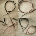thumbnail image 3 of Wholesale 10pcs Black Coffee Suede Leather String Necklace Cords 55cm Craft NEW C6B7, 3 of 9
