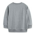 thumbnail image 6 of Spazoro Toddler Boys Sweatshirts, Casual Long Sleeve Rocket Print Round Neck Tops for Child Kids Boys Gray Size 2T, 6 of 6