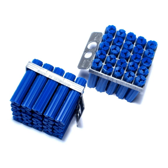 5/16" x 1-1/2" Vinyl Plastic Expandet Screw Anchors WAV-080 (100 pcs.)
