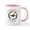 White/Pink Inside, variant on CafePress - Rainbow Chalice Mugs - 11 oz Ceramic Mug - Novelty Coffee Tea Cup