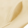 thumbnail image 3 of ziyahi Sweat à Capuche en Coton Unisexe Sweat à Capuche Absorbant le Réchauffement, Kaki, L, 3 of 8