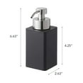 thumbnail image 7 of Yamazaki Home Foaming Soap Dispenser, Black, ABS Plastic, 12.2 fluid oz., 360 milliliters, No Assembly, 7 of 7