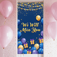 thumbnail image 5 of Decorative Design Farewell Banner Colorful Balloons We Will Miss You for Farewell Party Office Graduation Retirement, 5 of 8