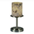 thumbnail image 1 of Justice Designs ALR-8798-10-NCKL Dakota 1-Light Table Lamp, 12" Nickel Finish, 1 of 2