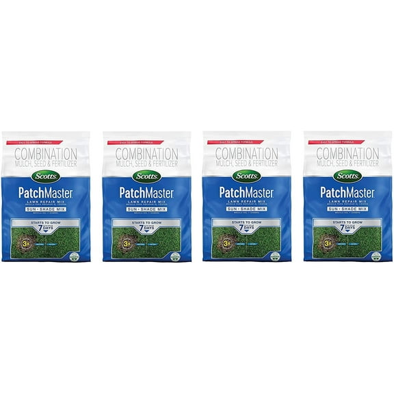 Scotts PatchMaster Lawn Repair Mix Sun and Shade - 10 lb, Fur k