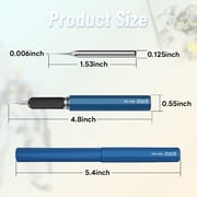 stedi Model Scriber Chisel,Tungsten steel Blades 0.15mm,for Modeling Hobby,RG Scale Model,Gundam Model Kit,for Scribing line, Engraved,Panel line,Resin,Blue