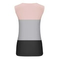 thumbnail image 5 of Ersazi Summer Tank Tops for Women Women's Sexy Fashionable Casual Printed Camisole Metal Round Neck Top Blouse Black Xl, 5 of 5