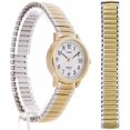 thumbnail image 3 of Reloj Analogico TIMEX Easy Reader 25mm Indiglo Banda Extendible Acero Inoxidable Mujer dorado, 3 of 4