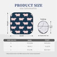 thumbnail image 3 of Sikiie Pig 1 Print Foldable Car Windshield Sun Visor, Car Window Sunshade Suitable for Sedan, SUV and Truck Car Accessories-Small, 3 of 6