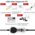 thumbnail image 2 of ezcap170 USB 2.0 Captura de Video HD Video Converter Convertidor de Grabación Vídeo Analógico Format Abanopi Captura de video, 2 of 7