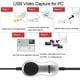 thumbnail image 2 of USB 2.0 HD Video Converter Recorder, convertir video a formato digital para Windows 7 8 10 ezcap Captura de video, 2 of 7