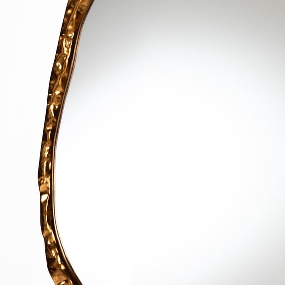 Baxton Studio Urania Wall Mirror - Irregular Shape Accent Mirror