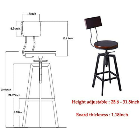 G Set Of 2 Bar Stools 25 6 31, What Size Stool For 31 Inch Counter