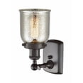 thumbnail image 2 of 916-1W-OB-G58 Innovations Lighting Bell - 1 Light Wall Sconce In Industrial Style-12 Inches Tall and 5 Inches Wide-Oil Rubbed Bronze Finish-Silver, 2 of 3