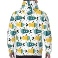 thumbnail image 7 of Sikiie Funny Boats Men's Hoodie, Essentials Hoodie, Sweatshirt, Pullover Hooded Sweatshirt for Men-4X-Large, 7 of 7