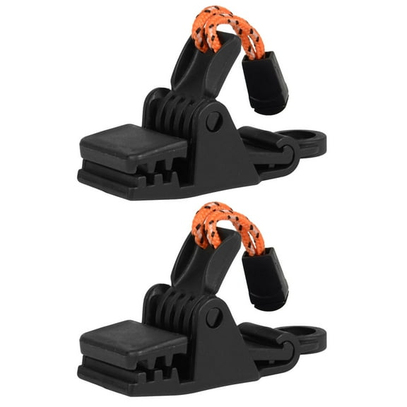 Masteelf  2 Pcs Weights for Tent Waterproofing Canopy Clip Camping Gear Awning Clips