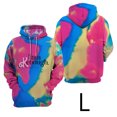 thumbnail image 1 of I Am Enough Tie Dye Hoodie Sweatshirt Unisex, 1 of 5