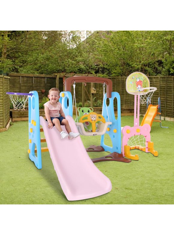Plastic Swing Sets in Swing Sets