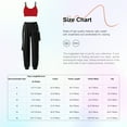 thumbnail image 7 of vastwit Kids Girls 2pcs Hip Hop Dance Costume Street Clothes Crop Top Jogger Pants Set Tracksuit Ivory 10, 7 of 7