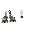 thumbnail image 1 of Figura De Elefante De Resina Moderna, Escultura Decorativa De Arte Abstracto, Recuerdo De Escritorio Coleccionable Para Decoración De Mesa De Café, Oficina Y Hogar., 1 of 8