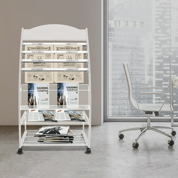Modern Magazine Display Stand Magazine Rack Brochure Display Stand Free Standing
