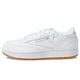 thumbnail image 4 of Zapatilla Reebok Club C para mujer, doble, blanco/goma de mascar, talla 8, 4 of 6