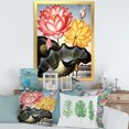 thumbnail image 3 of Designart 'Ancient Flowers II' Traditional Framed Art Print, 3 of 4