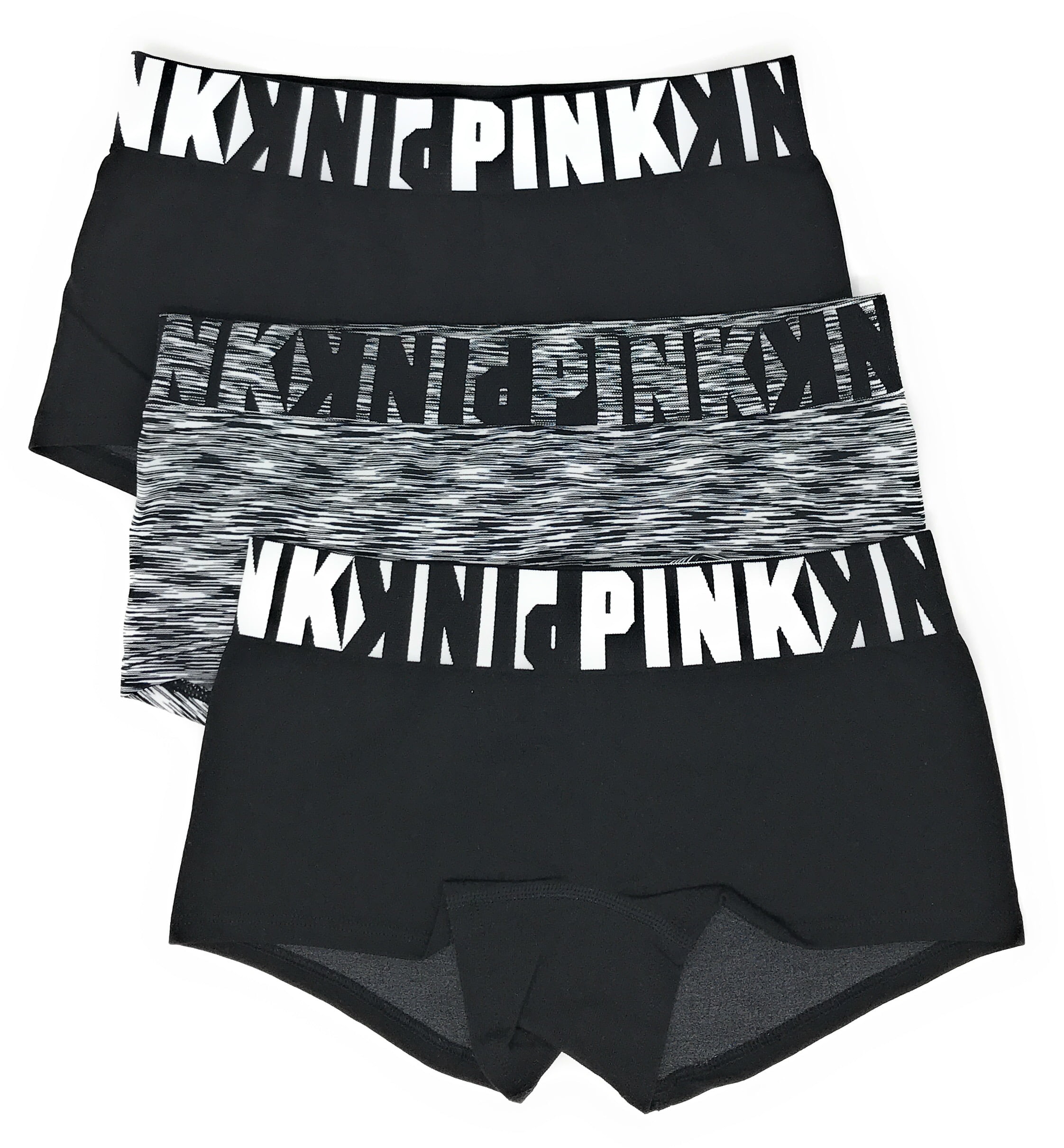 Victoria's Secret PINK Boyshort Panty Set of 3 