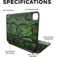 Carbon Fiber Skin Compatible With Apple Magic Keyboard for iPad Pro 11