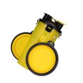 thumbnail image 4 of Billuyoard Botella de agua portátil para perros y mascotas, alimentador de alimentos, tazones para mascotas, taza de de comida de viaje al Suministros para perros amarillo 2 tazones, 4 of 6