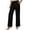*Black, variant on VBVC Women's High Waisted Straight Leg Dress Pants , Casual Button Tab Work Trousers For Women , Ladies' Business Office Slacks with Pockets, Beige , S-2XL