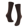 thumbnail image 4 of BadPiggies 6 Pairs Men's Cushion Crew Socks Athletic Performance Cotton Sock for Sport Everyday (Coffee, US 7-9), 4 of 8