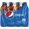 Pepsi Cola Soda Pop, 16.9 fl oz, 12 Pack Bottles