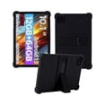 thumbnail image 1 of wonim11 Case for Callsky-Tab Cpad 10 10.1 inch Tablet, Kids Friendly Soft Silicone Adjustable Stand Cover for Callsky-Tab Ctab 10 Tablets (Black), 1 of 1