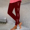 thumbnail image 2 of Buigttklop Women'S Ugly Christmas Legging Xmas High Waisted Holiday Workout Pant Tights Leggings, 2 of 5