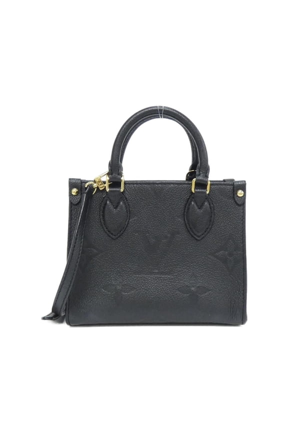 Pre-Owned Louis Vuitton Monogram Empreinte On-the-Go BB M46993 Handbag