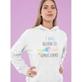 thumbnail image 2 of Ride Unicorns Hoodie Women -Image by Shutterstock, Female Medium, 2 of 4