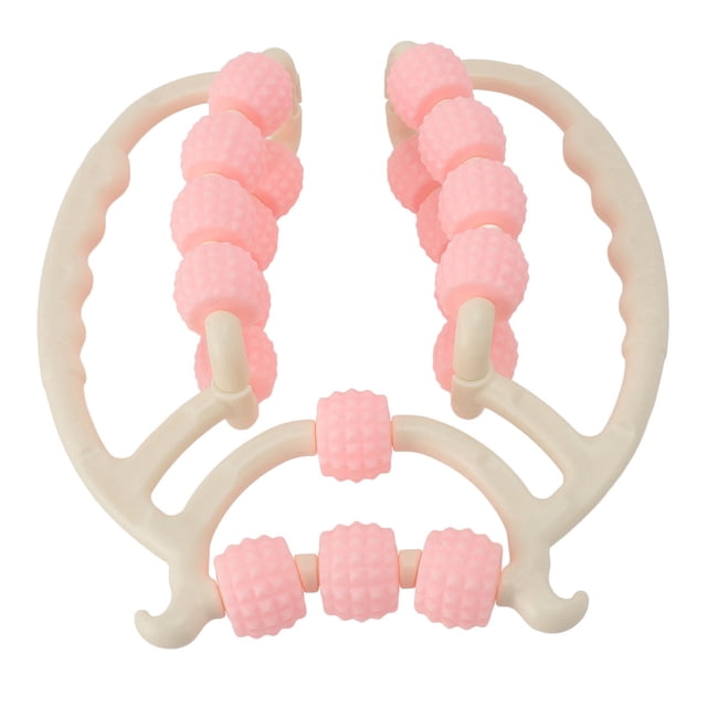 Déclencheur Point Rouleau Musculaire, 20 Roues Circulaire Tissu Profond Rouleau de Massage Ergonomique Réduire la Rigidité Portable pour la Récupération de Remise en Forme