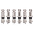 thumbnail image 1 of FRCOLOR Aviation Plug 12pcs/set 6 Pin Aviation Plug Aviation Socket Cable Joint Electrical Equipments,1.38"X0.47"X0.39", 1 of 5