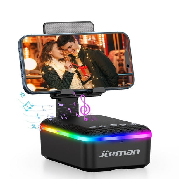 Altavoz Bluetooth multifuncional Gadget JTEMAN con luz LED