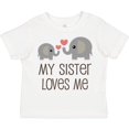 thumbnail image 3 of Inktastic My Sister Loves Me Boys or Girls Toddler T-Shirt, 3 of 5