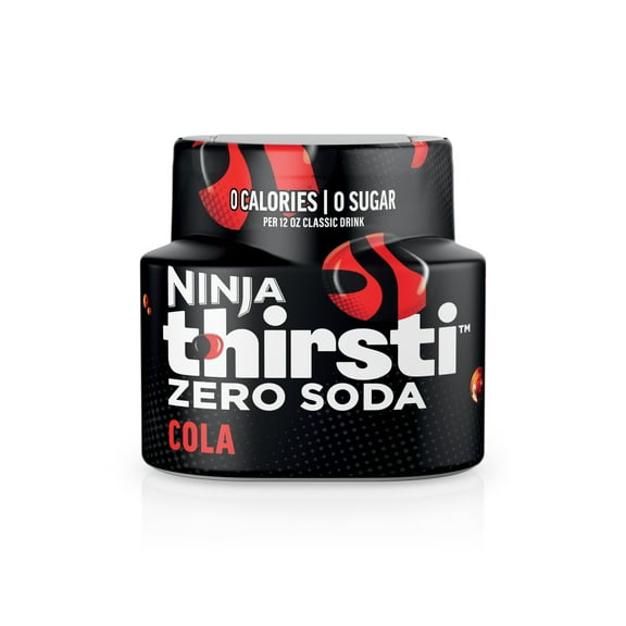 Ninja Thirsti ZERO SODA Cola Flavored Liquid Water Drops, 1 Flavor Pod, WCFCOLA61