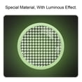 thumbnail image 2 of 4PCS Round Houndstooth Cabinet Fluorescence Knob Glowing in the Dark Furniture Drawer Pulls Handle with Screws, 2 of 5