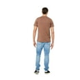 thumbnail image 4 of BELLA+CANVAS Adult Unisex Short Sleeve Crew T-Shirt for Crafting, Chestnut Brown, Medium, 4 of 9