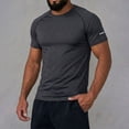 thumbnail image 2 of LTTVQM Men’s Quick Dry Active Workout T Shirt Summer Spring Short Sleeve 2026 Training Tee Top for Night Running Gym Black 2XL, 2 of 9