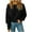 Black, variant on ShomPort Womens Sweatshirt Pullover Crewneck Long Sleeve Drop Shoulder Trendy Fall/Winter Loose Outwear