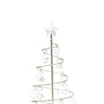 thumbnail image 2 of FLhrweasw Lámparas Navidad Cristal en Espiral Hadas Noche LED (Silver S), 2 of 8