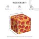 thumbnail image 4 of Fotbe Pizza Porta Pañuelos Decorativo de Cuero, Caja Cuadrada Moderna para Pañuelos Faciales, Organizador y Dispensador 5x5x5'', 4 of 7