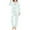 Light blue, variant on Kelon Women Pajama Sets Clearance Woman Blending Pajamas Women's Winter Spring Home Leisure Valentine's Day Bow Love Loose Imitation Color Ding Pajama Sleepy Pants Set