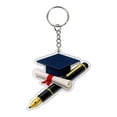 thumbnail image 2 of HCBY Graduation Keychain 2026, Acrylic Class of 2026 Keychain, Durable Metal Ring, Memorial Accessory for Graduation Keepsake Gift, 2 of 5